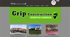 Desktop Screenshot of gripconstruction.com